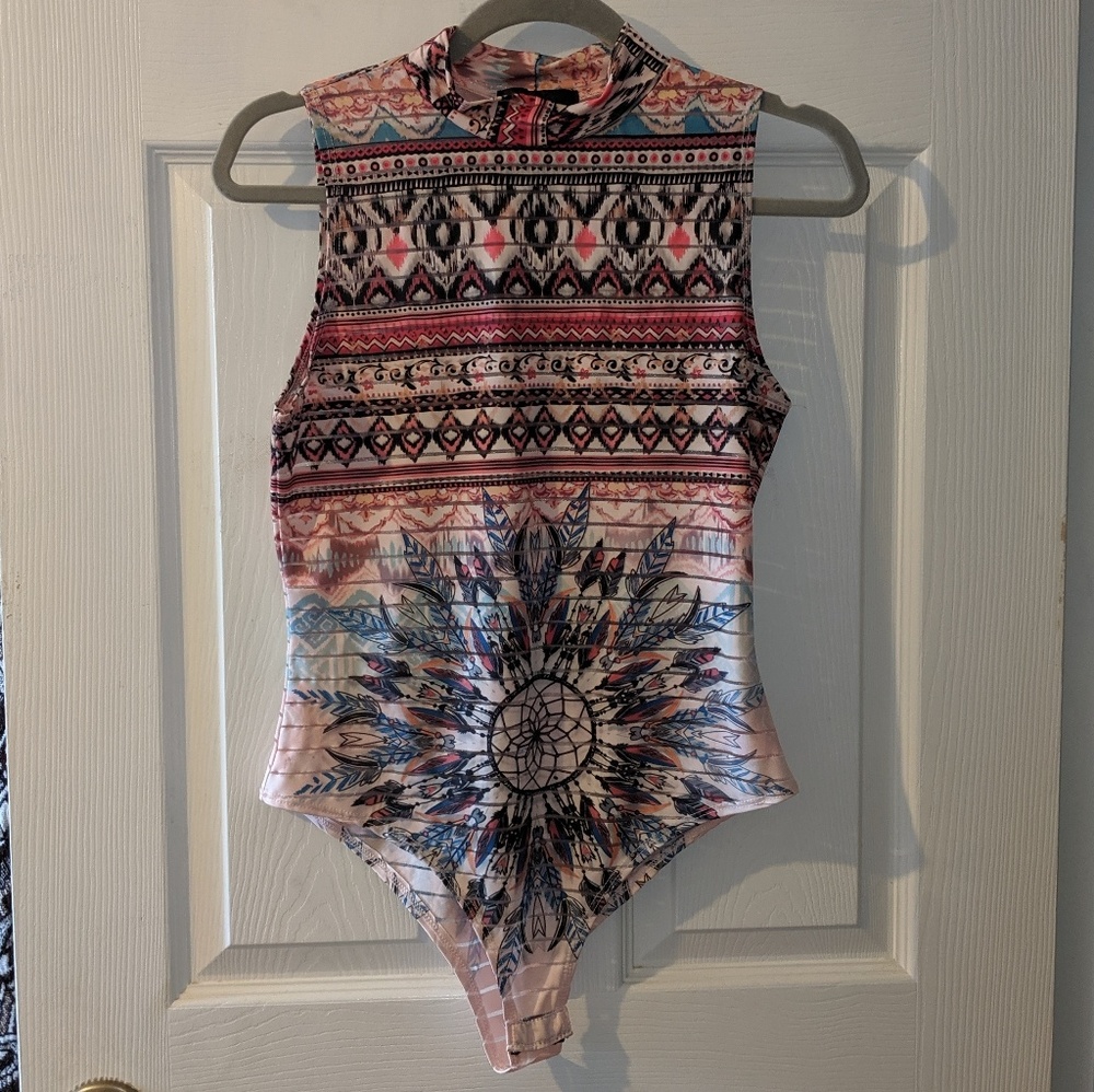Dream catcher festival bodysuit